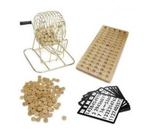 Bingo Chute Cage Set with Masterboard and Wood Balls main image